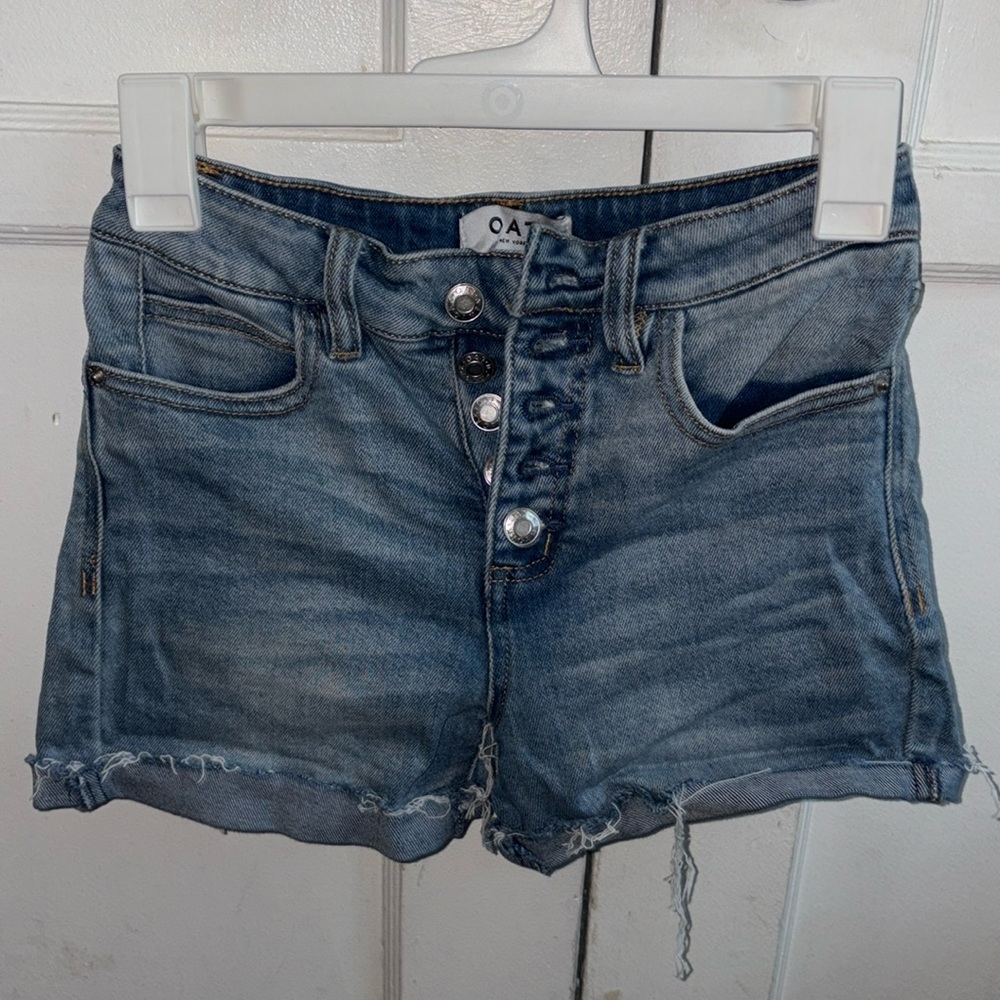 OAT New York / High Rise Bermuda Short / Jean Shorts